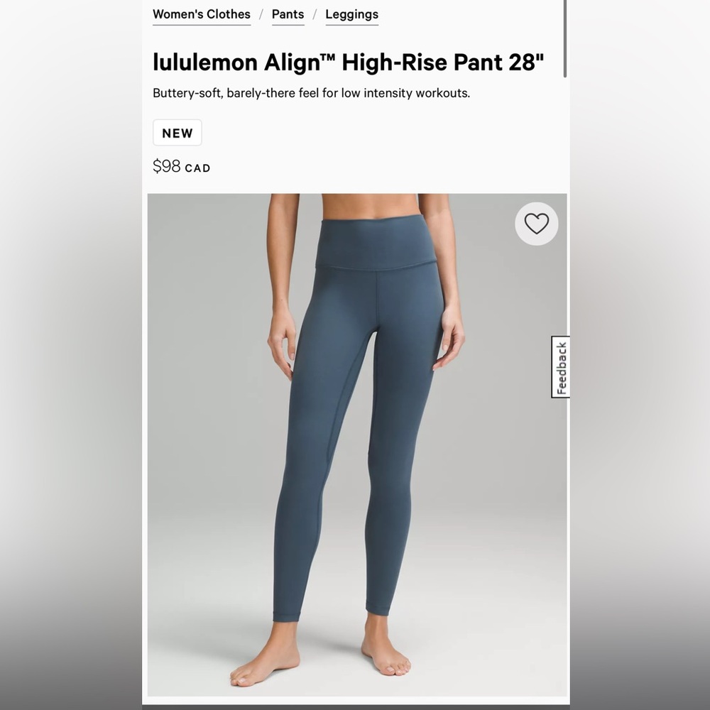 Brand new lululemon leggings